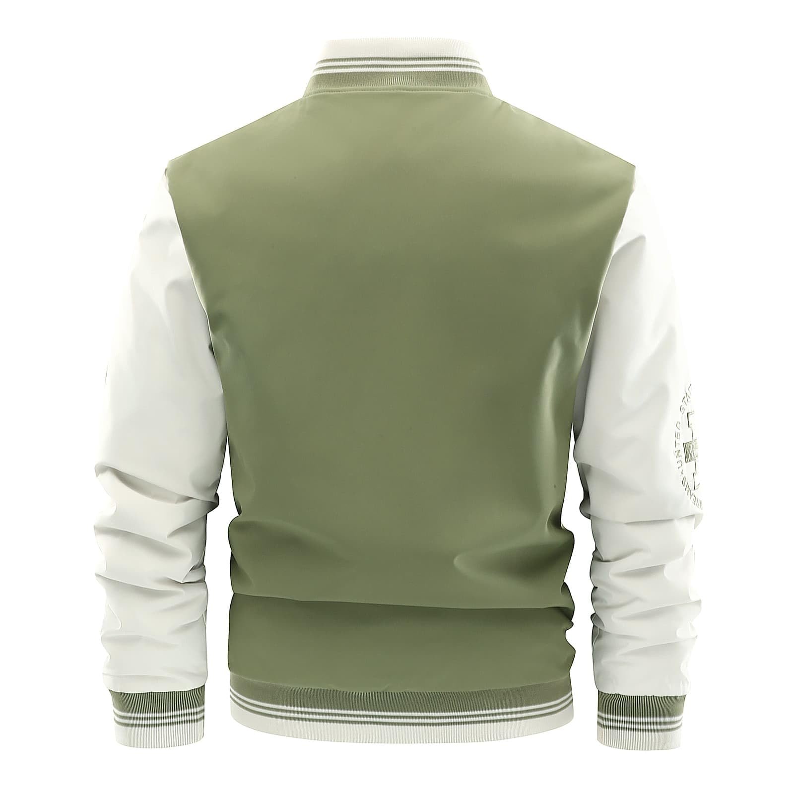 Baifa OEM Fashion Large Sizes Varsity Jackets Custom New Street Style Letterman Jacket Plus Size Baseball College Men's Jackets