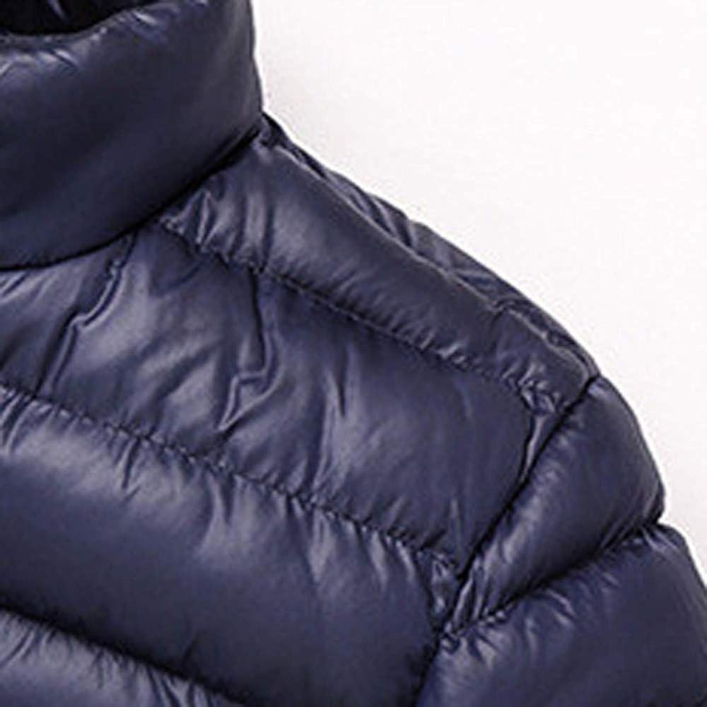 Men's Quilted Jacket Winter Outdoor Cotton Thickening Warm Down Jacket Puffer Padded Coat