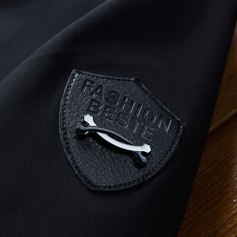 T1901 Men's jacket Spring and autumn style Korean slim shape solid color coat Men's adolescent large size jacket men's wear