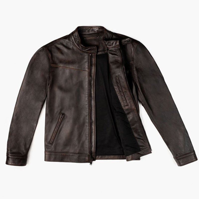 Factory direct new style puffer men's jacket and autumn and winter men's leather jacket