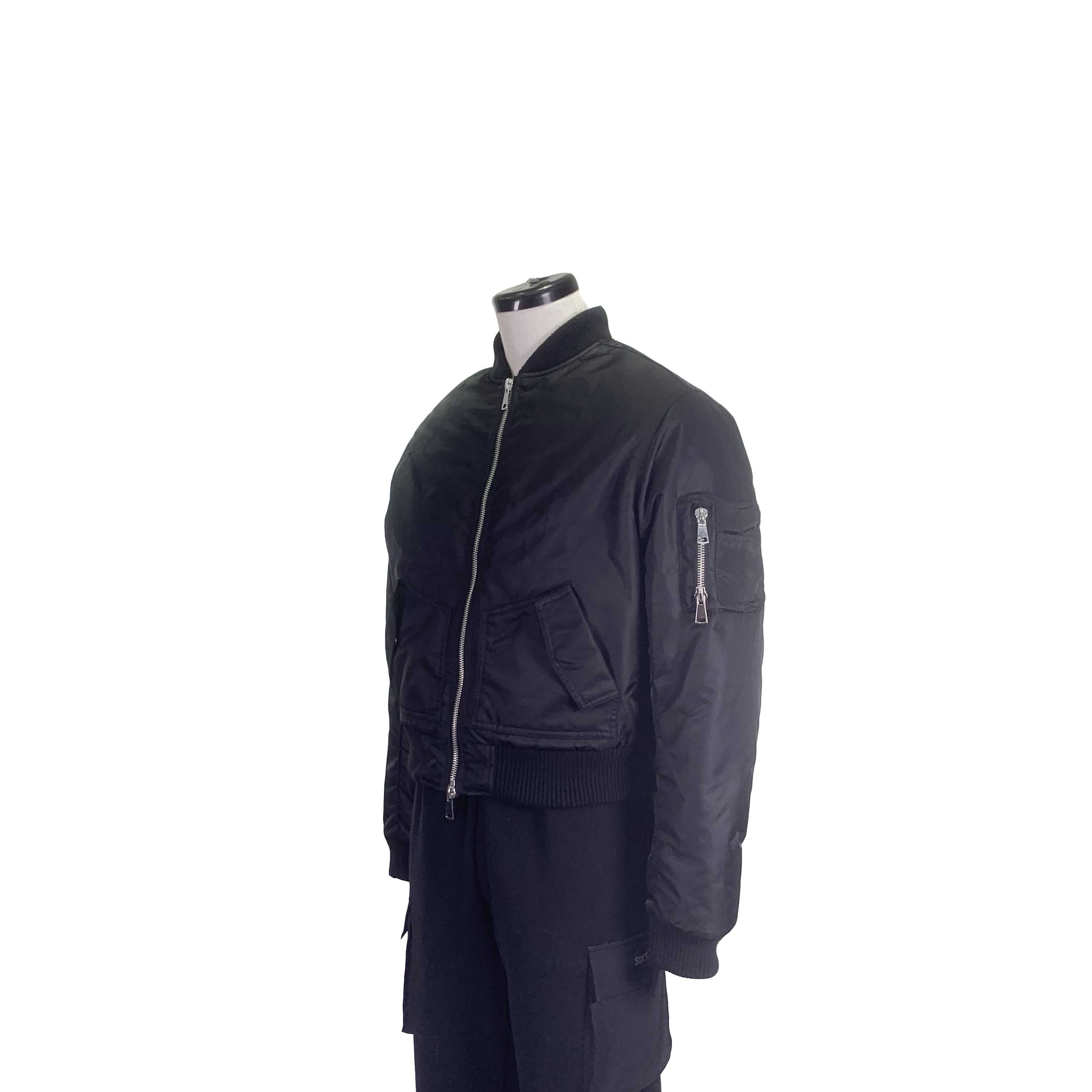 men's jackets bomber puffer jacket homme blank bomber jacket