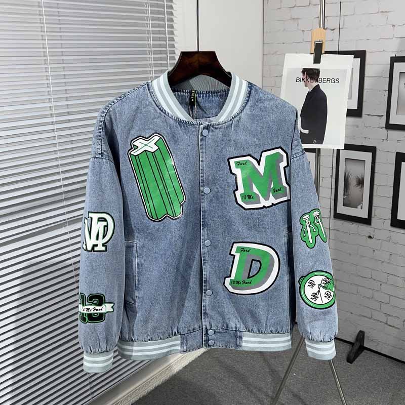 Men's Casual Jackets Spring And Autumn Zip Up Lightweight Jackets