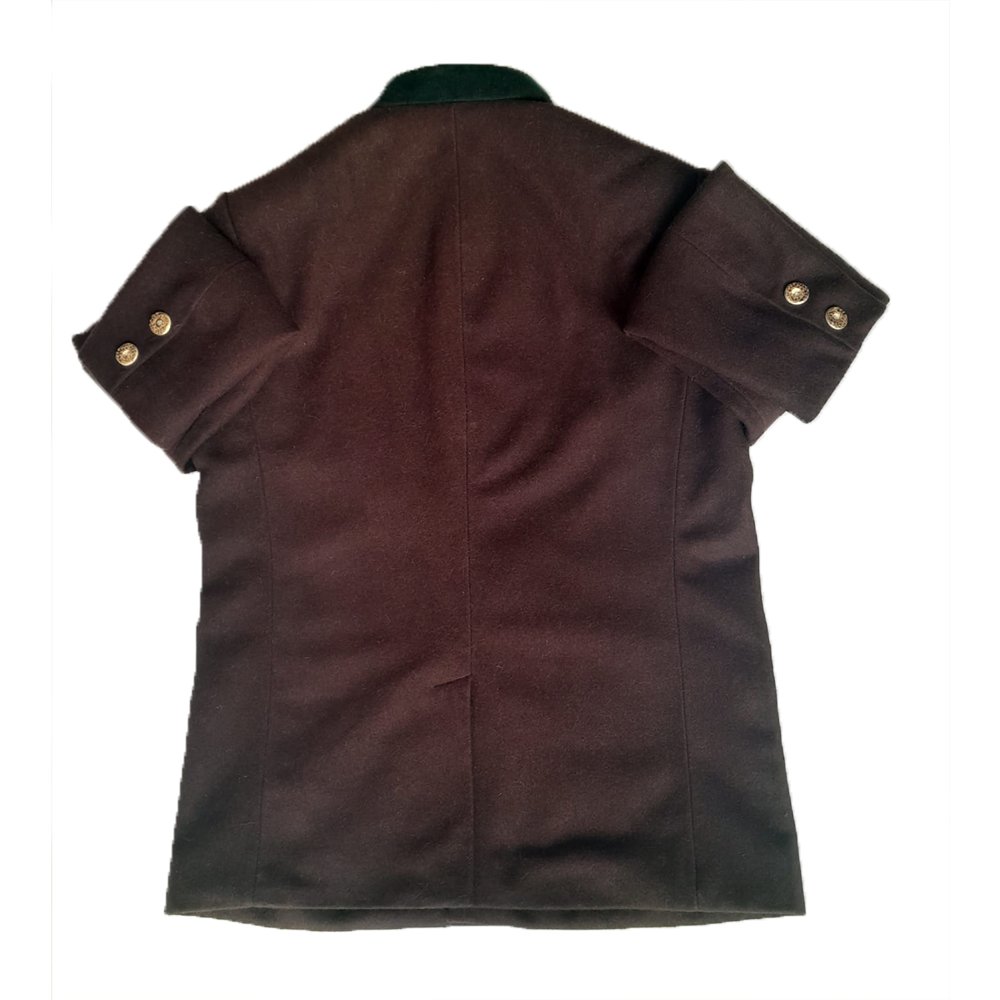 Top Quality Men Wool Jacket Oktoberfest Bavarian Jackets Bavarian Suede Coat Traditional Wool Western Jacket