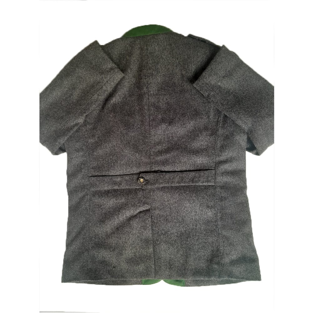 Top Quality Men Wool Jacket Oktoberfest Bavarian Jackets Bavarian Suede Coat Traditional Wool Western Jacket
