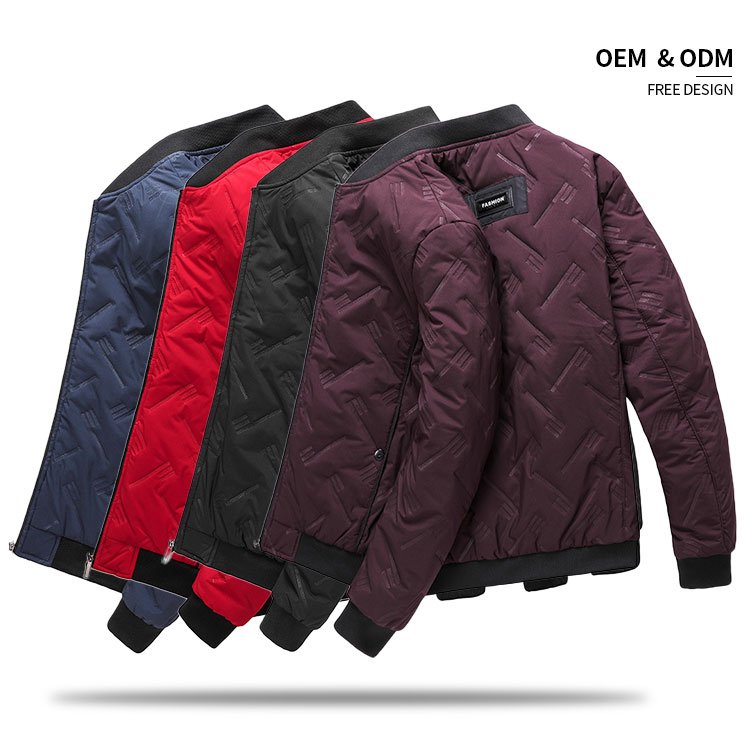 Winter warmth stand collar jackets men thick jackets for casual new fashion style padded jackets