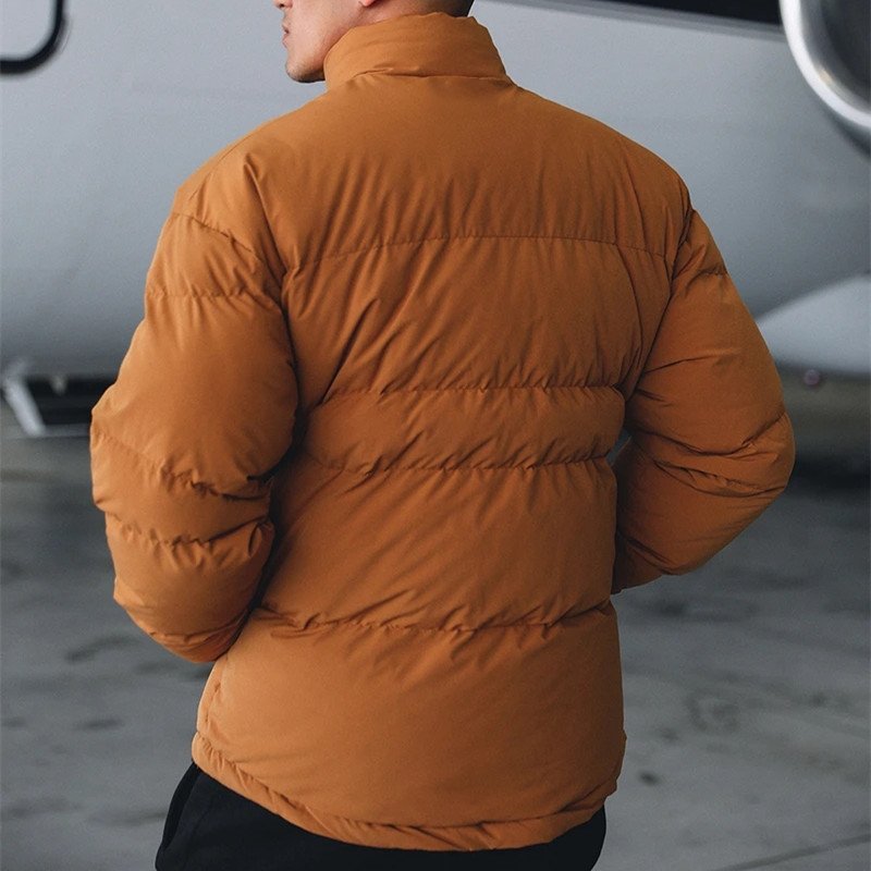 Men's Jackets coats light weight Hooded long Sleeve Puffer Jacket comfortable down coat for men