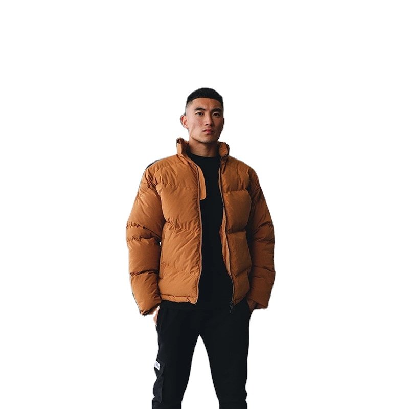 Men's Jackets coats light weight Hooded long Sleeve Puffer Jacket comfortable down coat for men