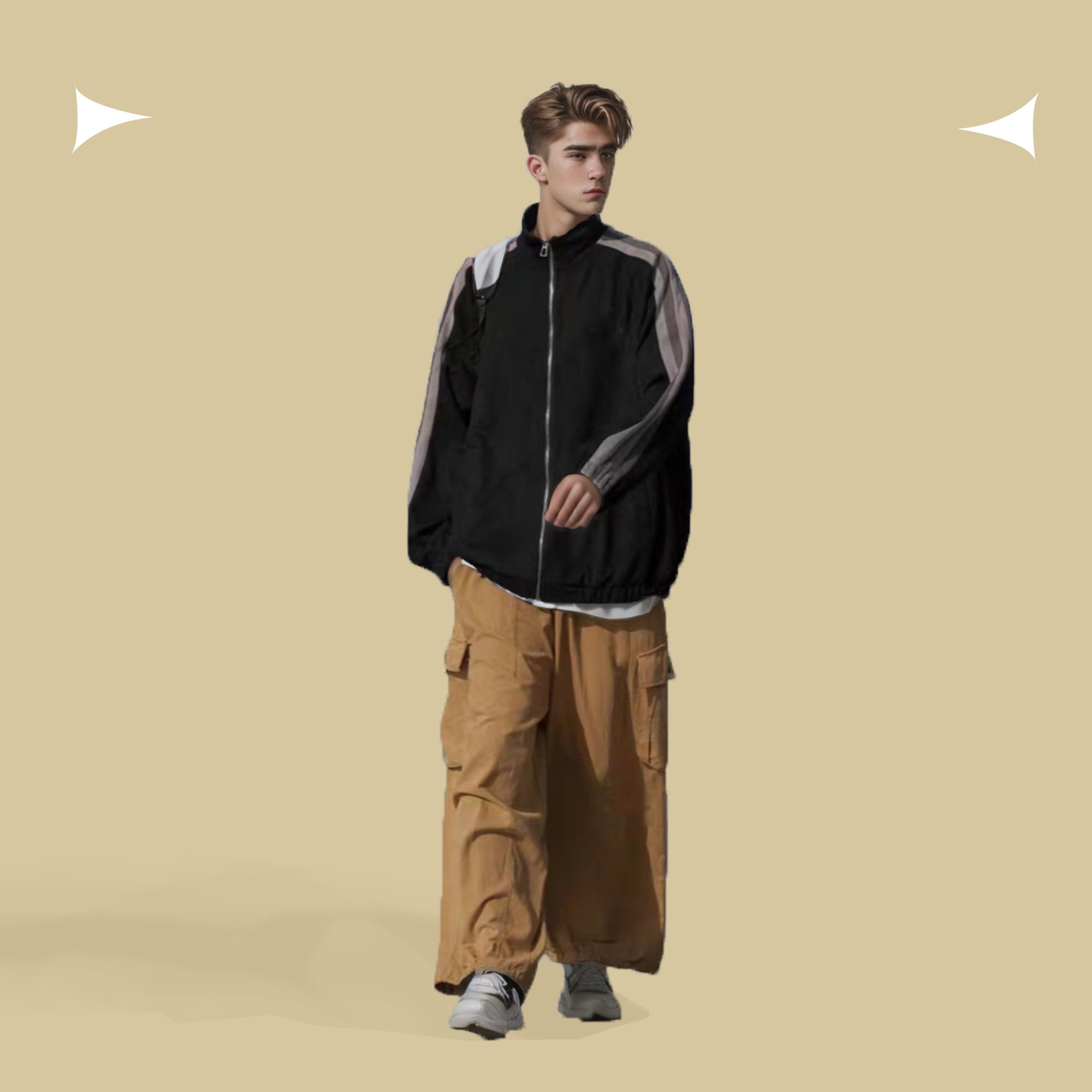 Bomery 2024 Men's Casual Jackets Hot Selling Fashion Designs Custom Denim & Fleece with Down XL Size OEM Service Winter Season