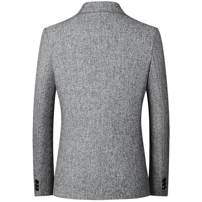 High Quality Casual Wash And Wear Notched Collar Two Button Men Blazer Jacket Sehe Fashion