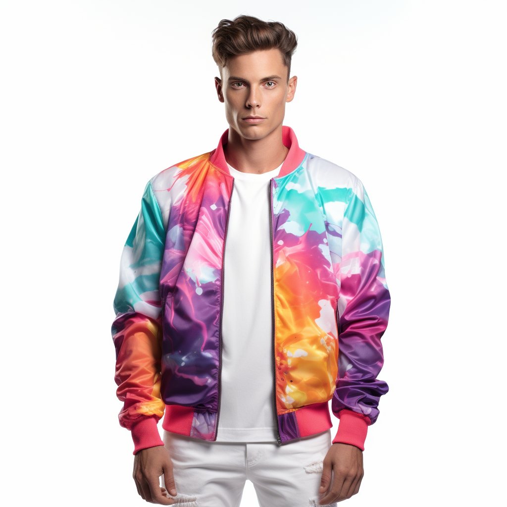 Aibort Custom Wholesale Sublimation Wholesale Casual Streetwear Mens Jackets Bomber Jacket Spring Autumn Jacket For Men//