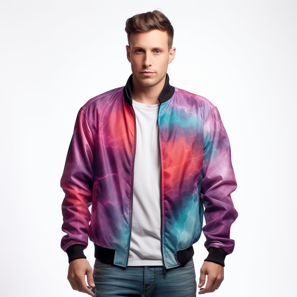 Aibort Custom Wholesale Sublimation Wholesale Casual Streetwear Mens Jackets Bomber Jacket Spring Autumn Jacket For Men//