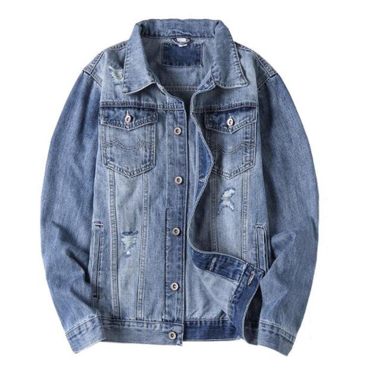 Men's spring and autumn demin jacket