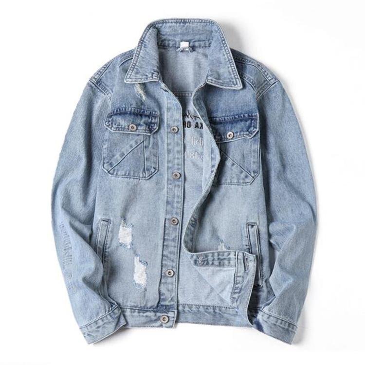 Men's spring and autumn demin jacket