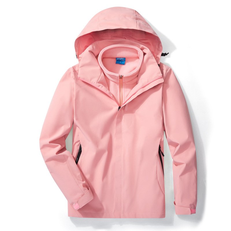Ladies jacket for winter Custom Hot Sale Warm Outdoor Men's Jacket for women winter 2022 Waterproof jacket 3 in 1
