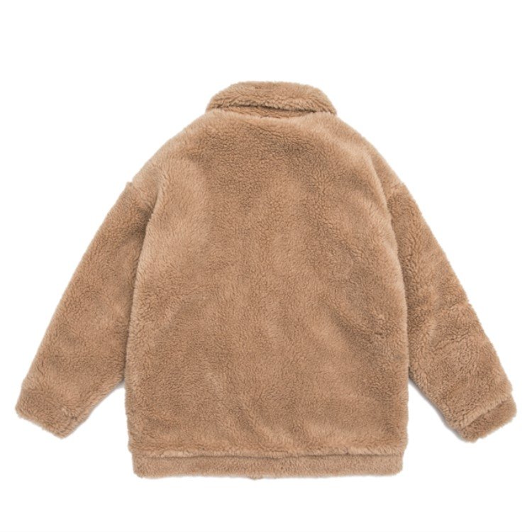Best Quality Unisex Custom Logo Winter Christmas Collection Made China Wool Fabric Sherpa Polar Fleece men's Jacket