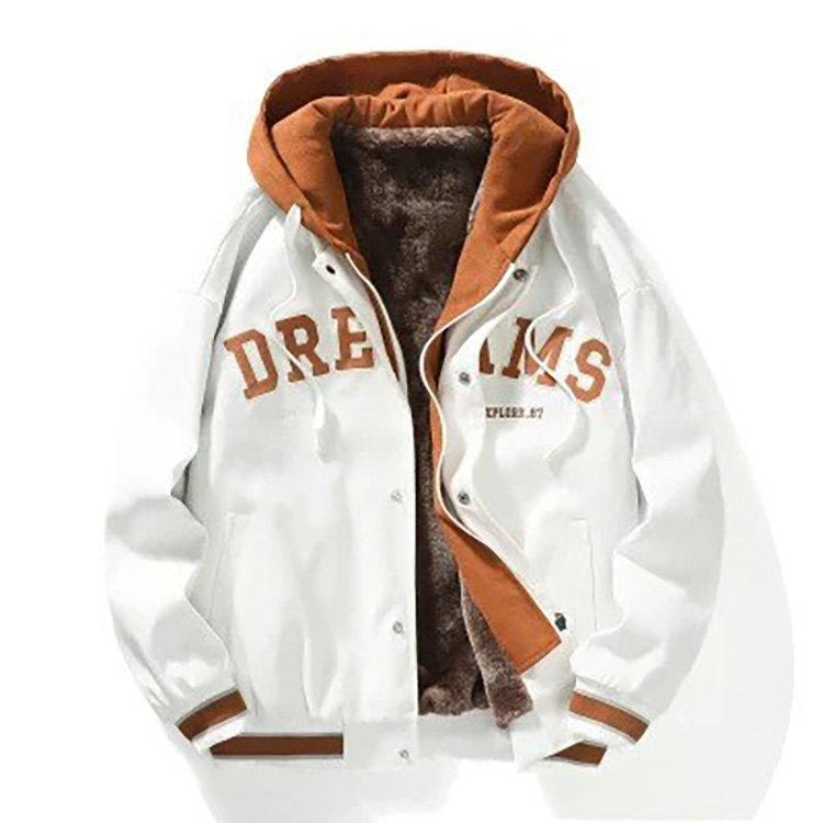 High Quality Men'S Custom Baseball Uniform Men Starter Varsity thickening Jackets And Coats 2024 oversized Jacket With Logo