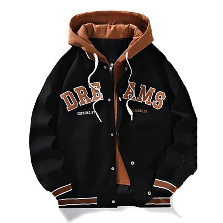High Quality Men'S Custom Baseball Uniform Men Starter Varsity thickening Jackets And Coats 2024 oversized Jacket With Logo