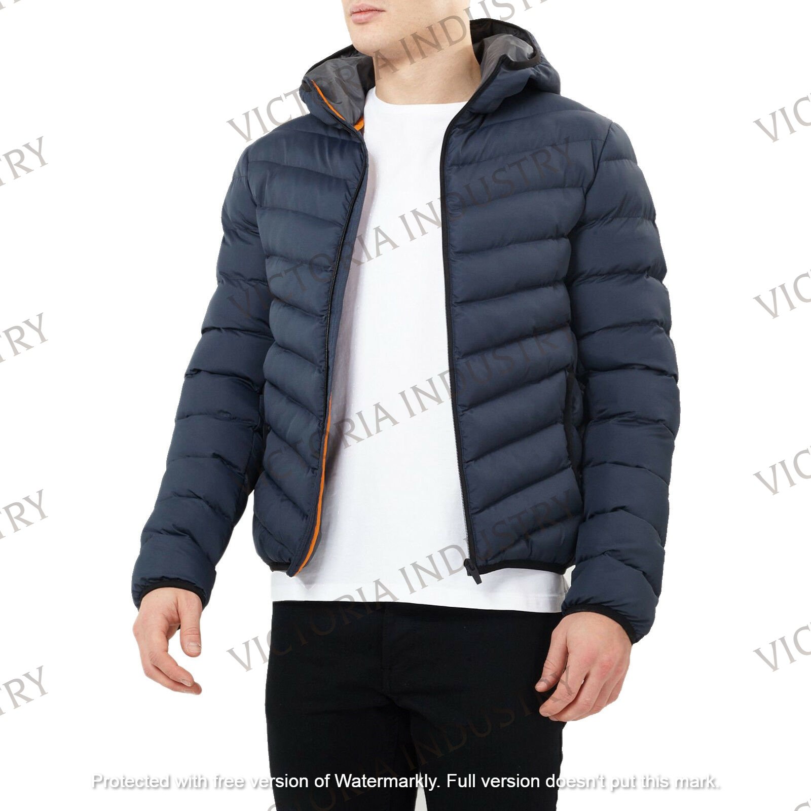 2024 New Style Winter Men Bubble Jacket Custom Logo Puffy Goose Down Polyester Parka Bubble Jacket Pakistan