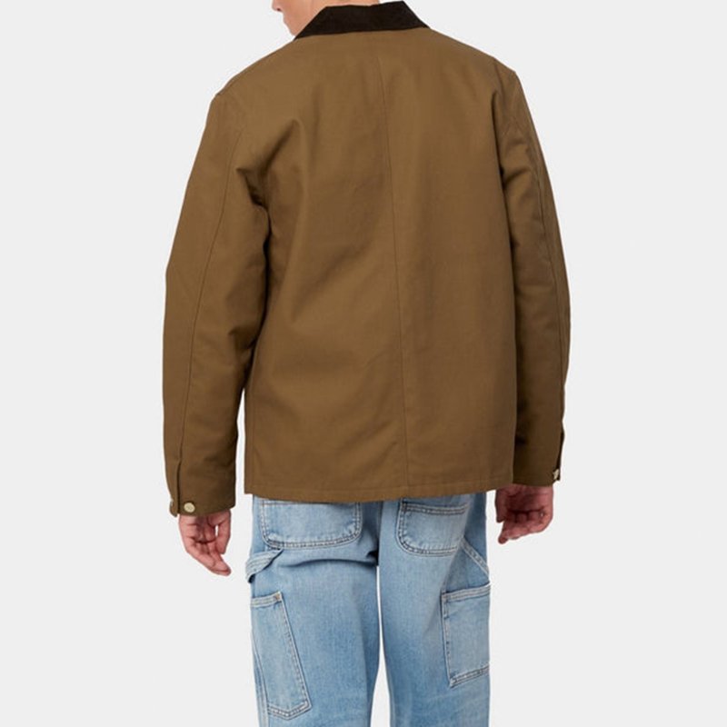 Best Selling Industrial Working Clothes Protective Safety Multi-pockets Track Jacket Unisex Canvas Workwear Jacket