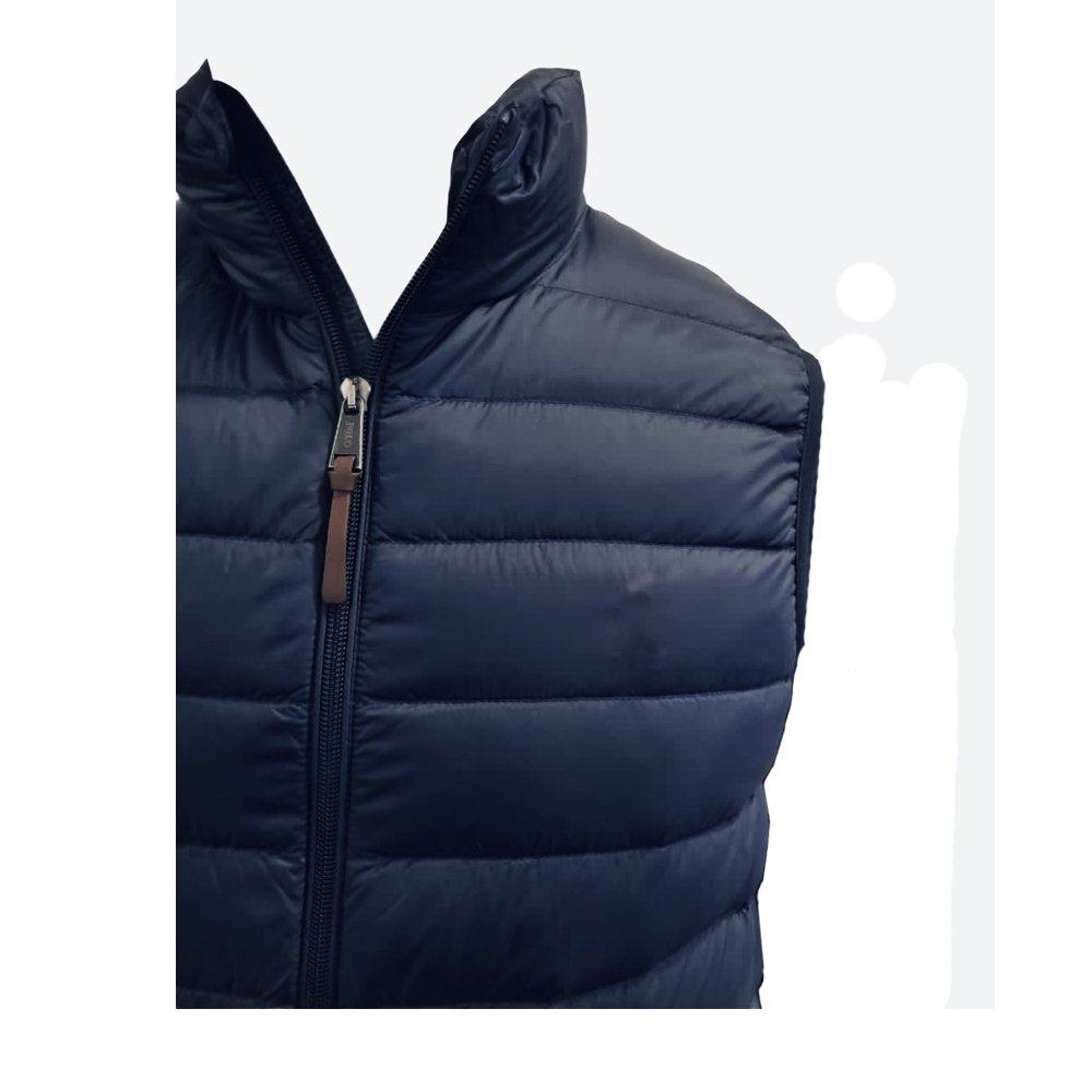 High Quality Men's Winter Outdoor Quilted Puffer Jacket Stand Collar Padded Sleeveless Casual Work Style in Multiple Colors