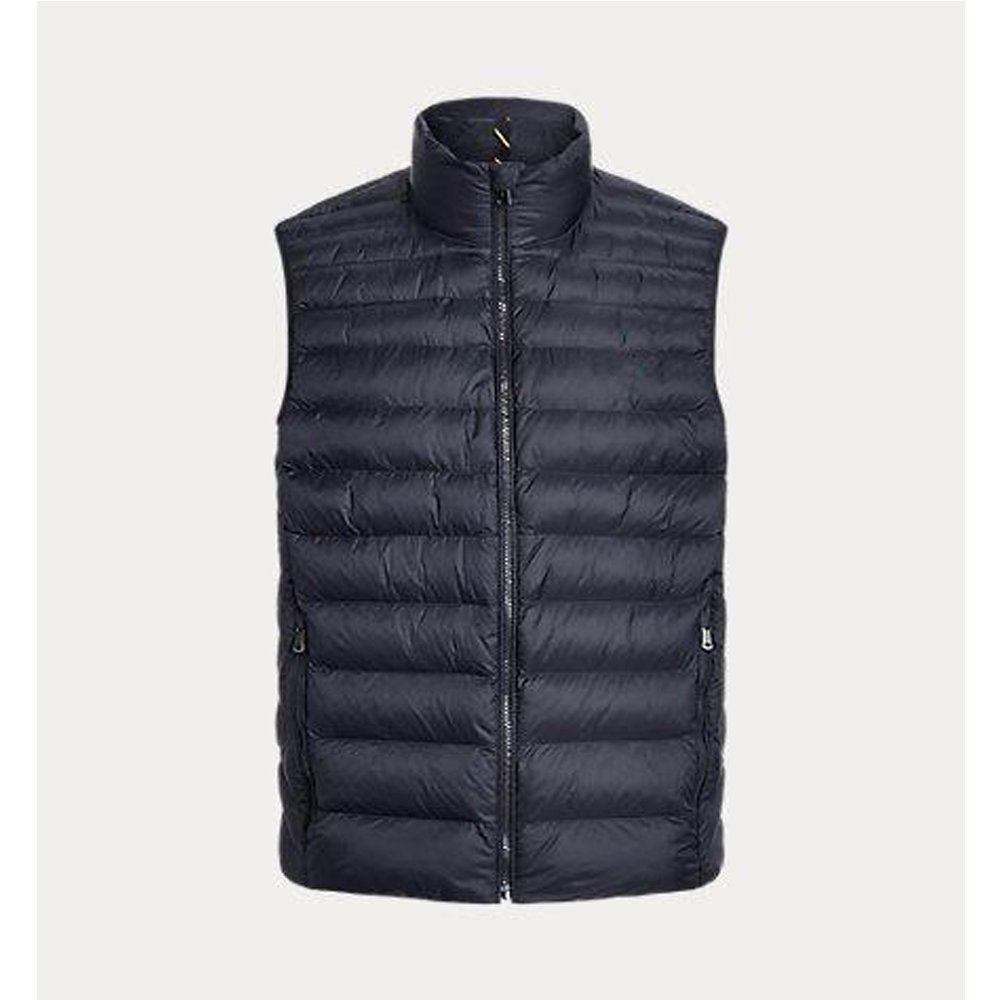 High Quality Men's Winter Outdoor Quilted Puffer Jacket Stand Collar Padded Sleeveless Casual Work Style in Multiple Colors
