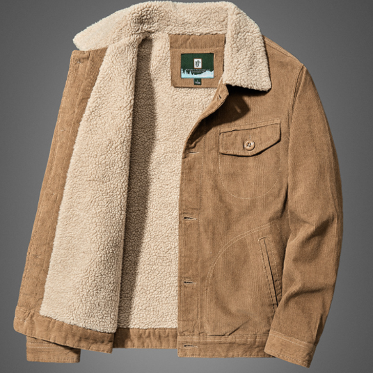 Readymade design corduroy men's jacket corduroy jacket for men sherpa jacket men