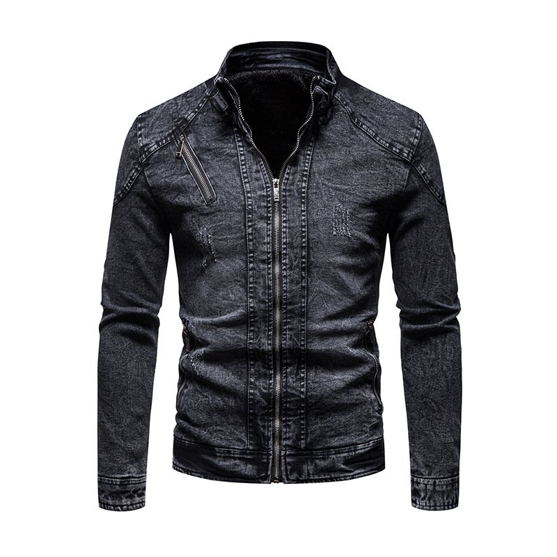 Men's Jacket New Styles Men's Cotton Slim Retro Jean Jacket Youth Clothes Denim Jacket Men