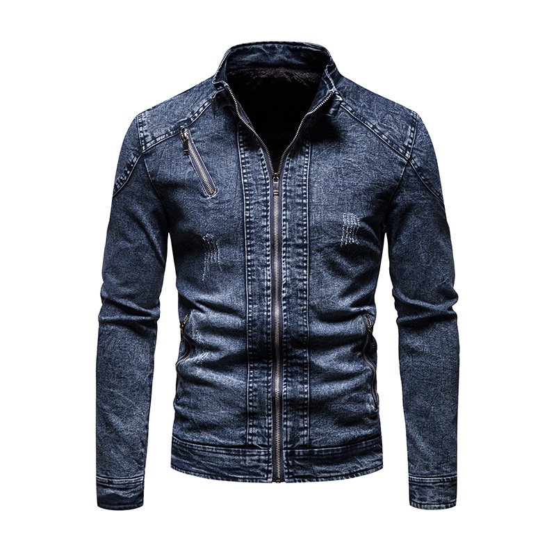 Men's Jacket New Styles Men's Cotton Slim Retro Jean Jacket Youth Clothes Denim Jacket Men