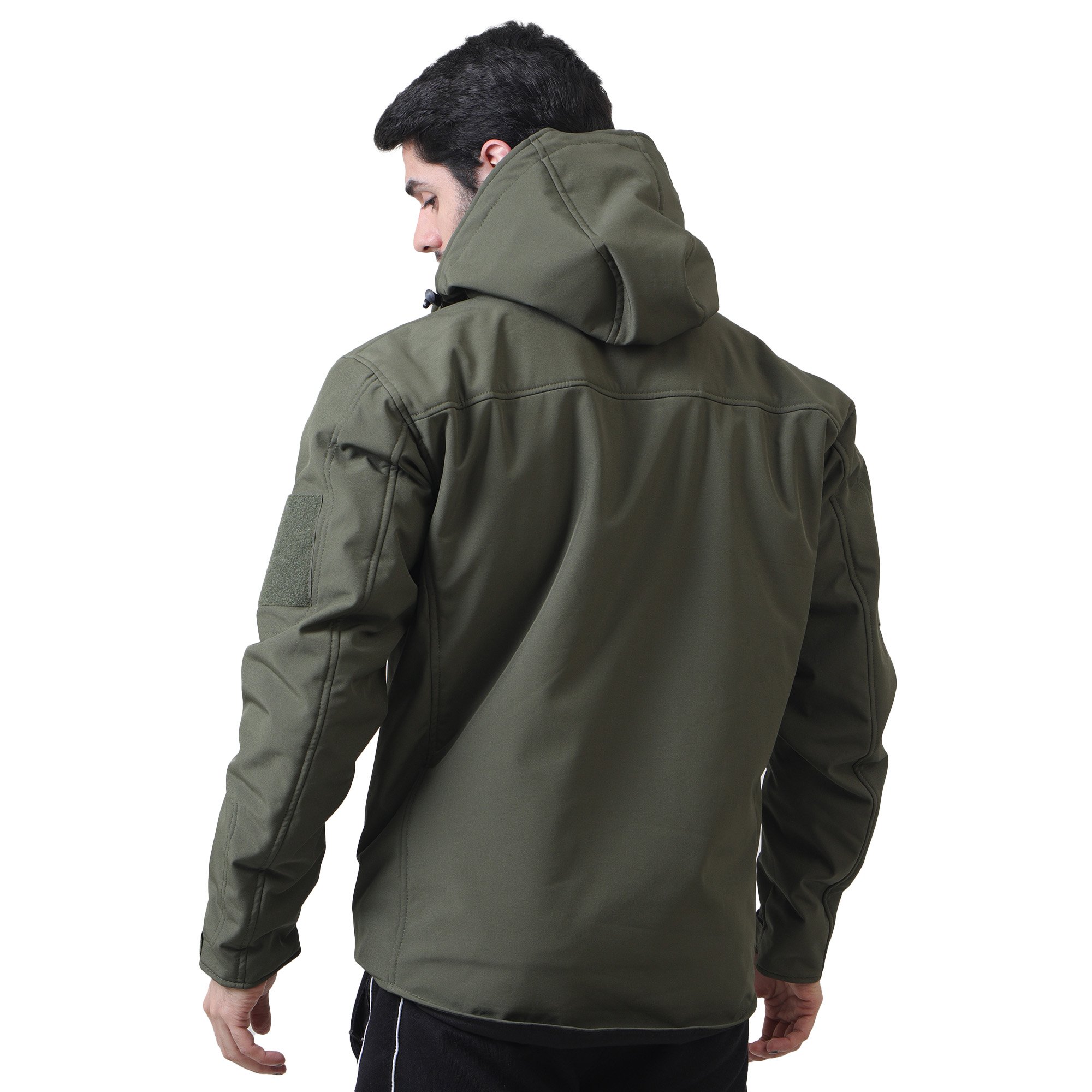 Customized Combat Jacket For Men Winter Jackets Green windproof cold resistance waterproof heat reflective men's jacket