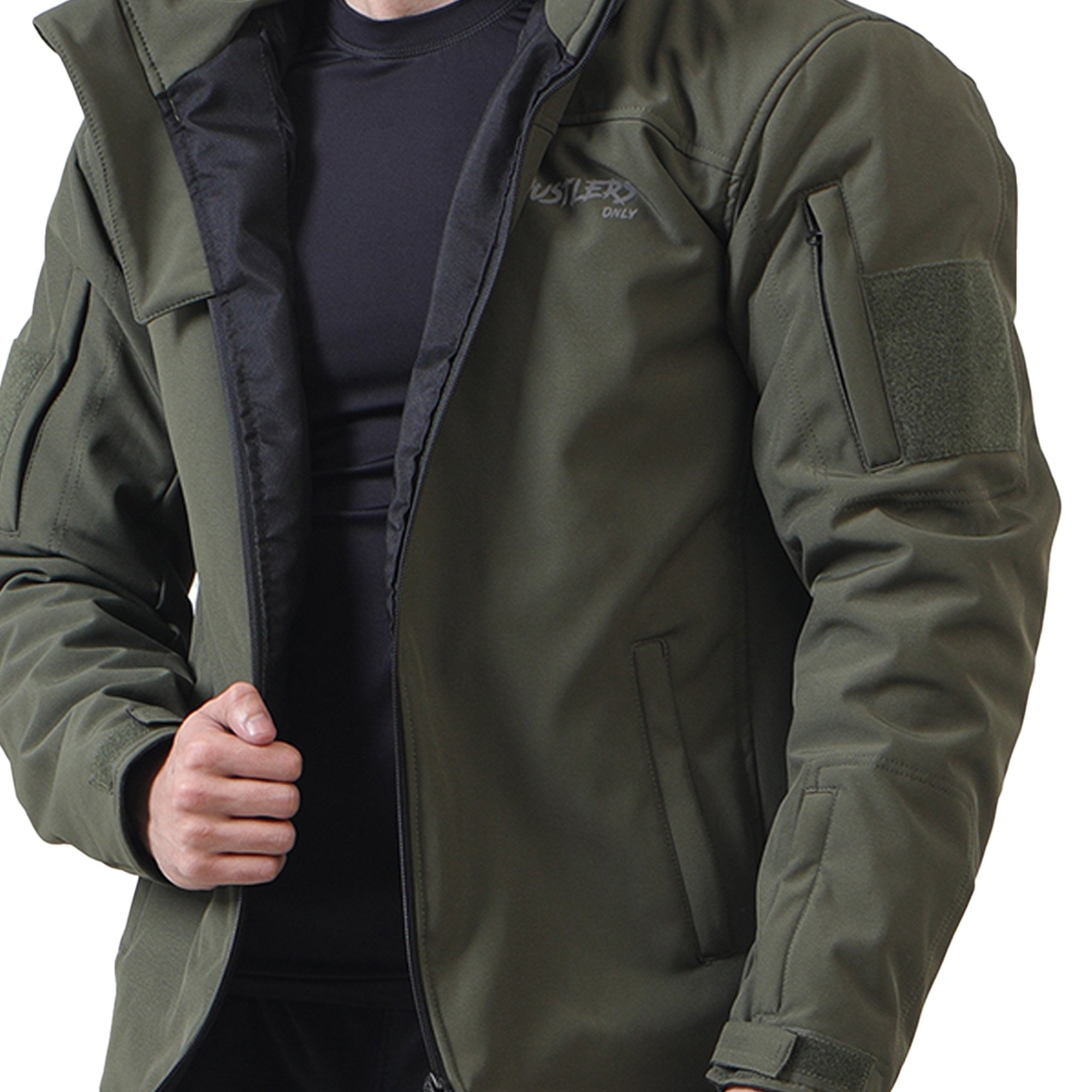 Customized Combat Jacket For Men Winter Jackets Green windproof cold resistance waterproof heat reflective men's jacket