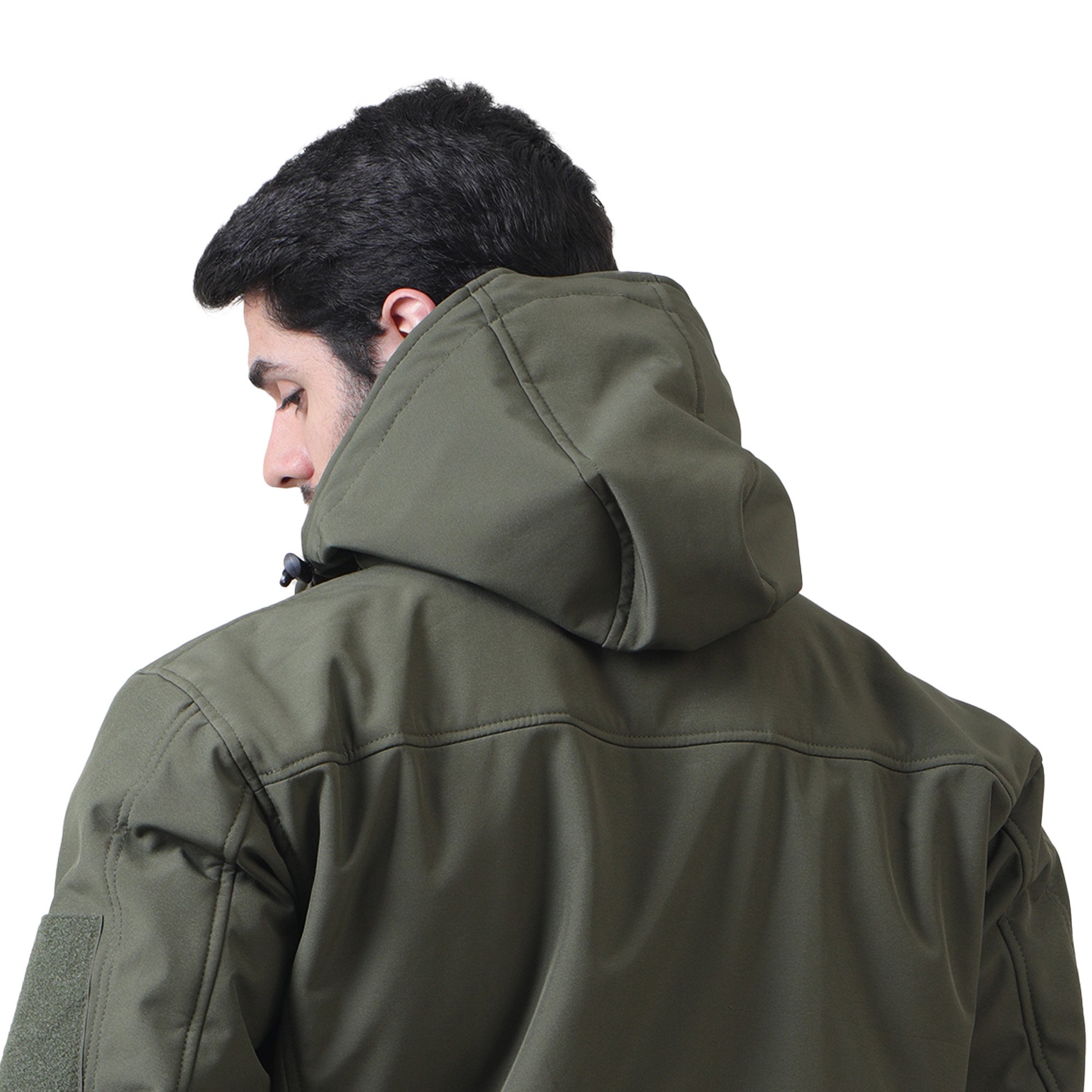 Customized Combat Jacket For Men Winter Jackets Green windproof cold resistance waterproof heat reflective men's jacket