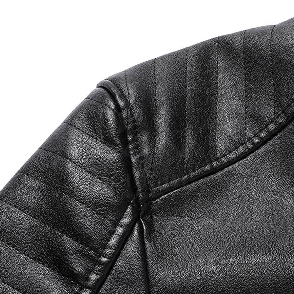 Hot Selling Best Winter Slim Leather Jackets Men Clothing Long Sleeve Leather Fashion Jacket easy to wear latest fashion jacket