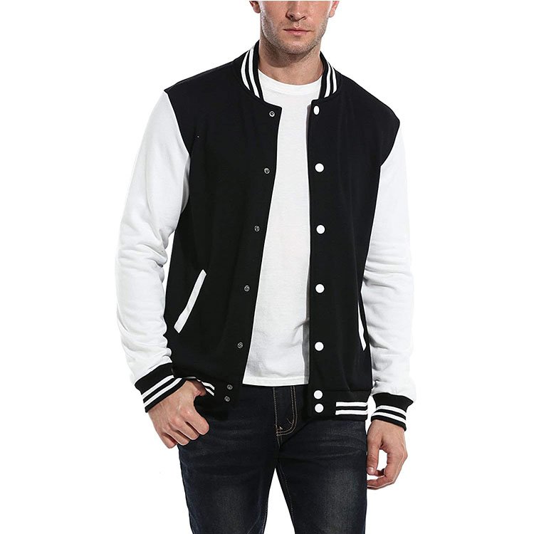 2022 New Arrivals Mens Fashion Varsity Jacket casual Slim Fit Cotton Bomber Jackets