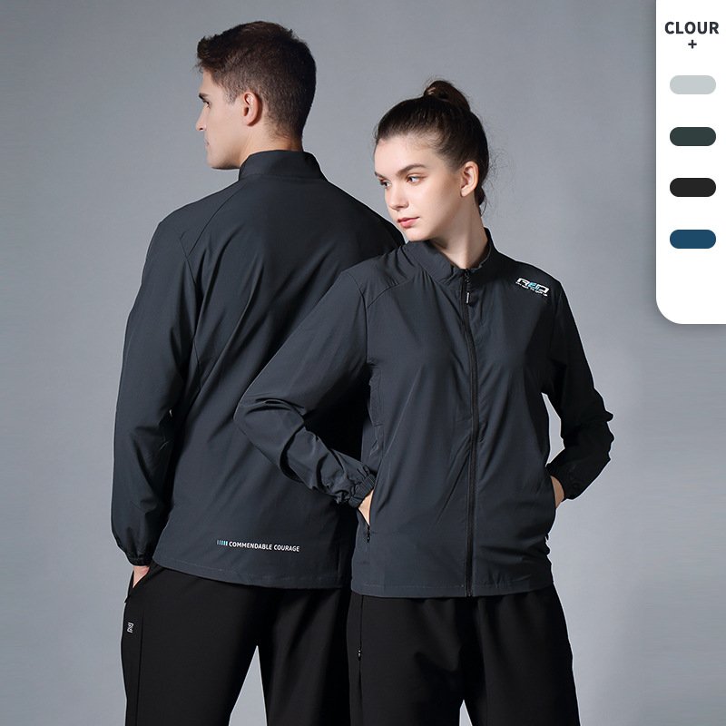 Mens Bomber Jacket Lightweight Casual Spring Fall Windbreaker Zip Up Coat With Pocket