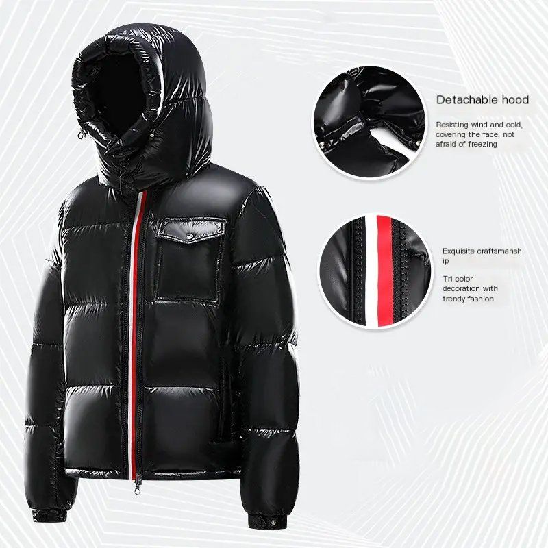 Men's Trapstar Puffer Jackets Duck Men Down Jackets For Winter Coat Ultralight Manufacturer Essentials Men's 90 White