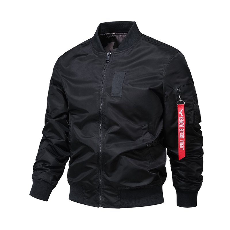Men's Nylon Reversible Windbreaker Jacket Hooded Camo Printed Windproof Autumn Bomber Jacket For Men Durable Outdoor Wear