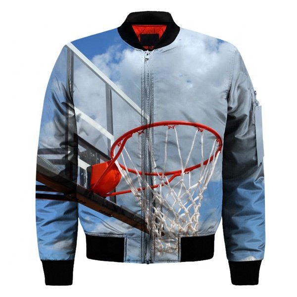 Wholesale Men's Regular Sleeve Jackets Windbreaker Men's Cotton Jackets Custom Logo Bomber Jacket
