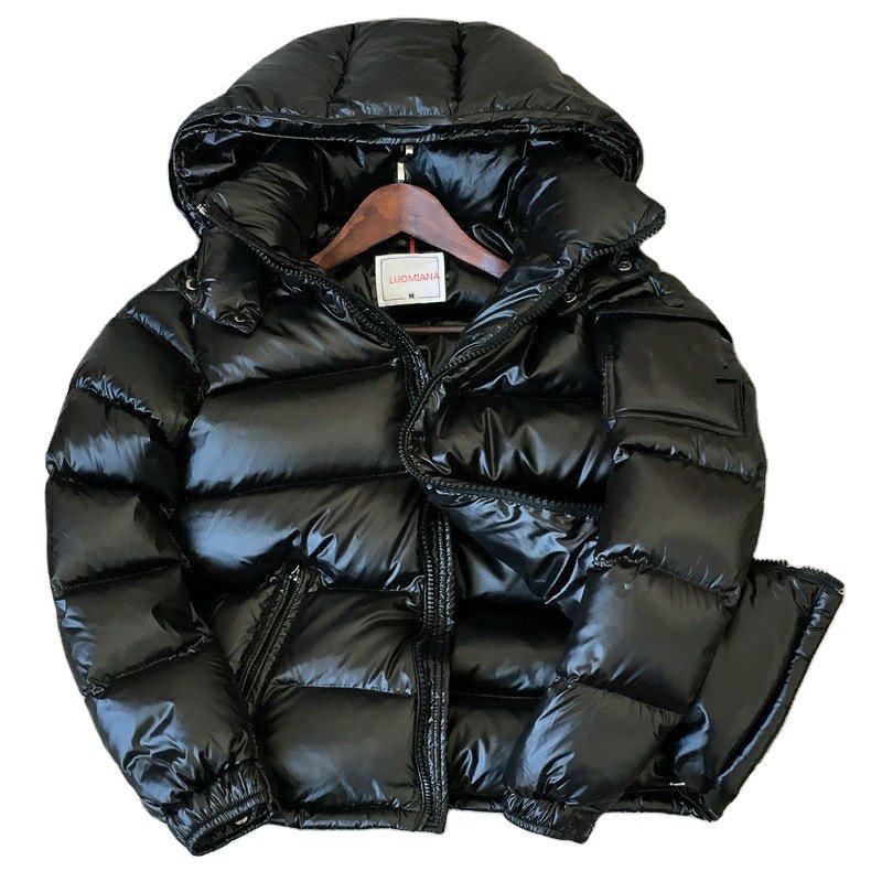 new design winter shiny men's puffer goose down jacket plus size winter bubble coats for menmen's jackets men's down coats
