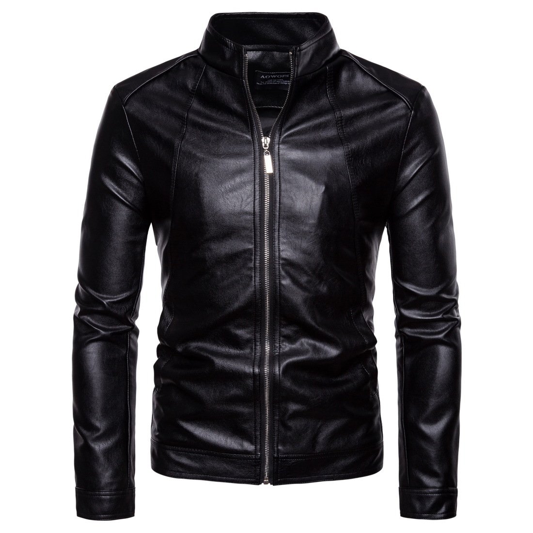 Custom Top Quality Men's Jackets for Men Motorcycle Leather Jacket Men Racer Leather Distressed Motorcycle Jacket Supplier