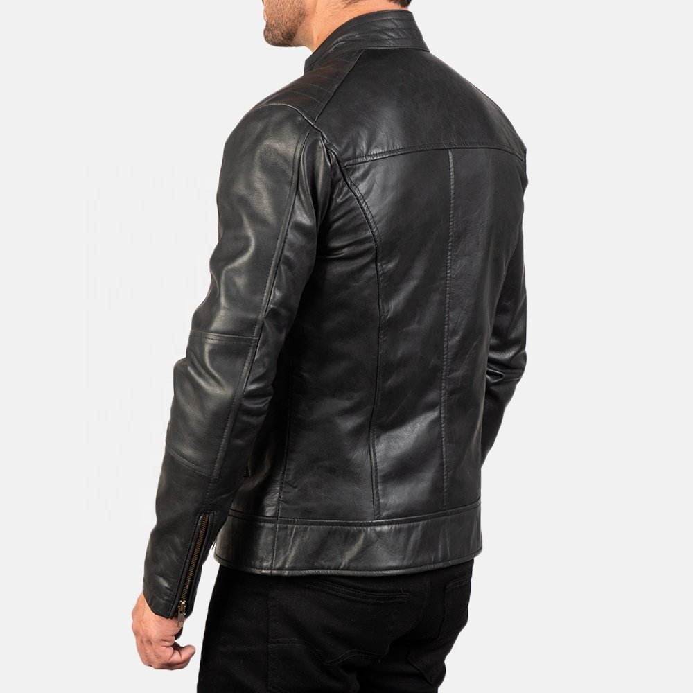 New Top Trend Fashion Original Leather Jacket Fashionable Style Men's Plus Size Outdoor Winter Leather Jackets Coats with Quilt