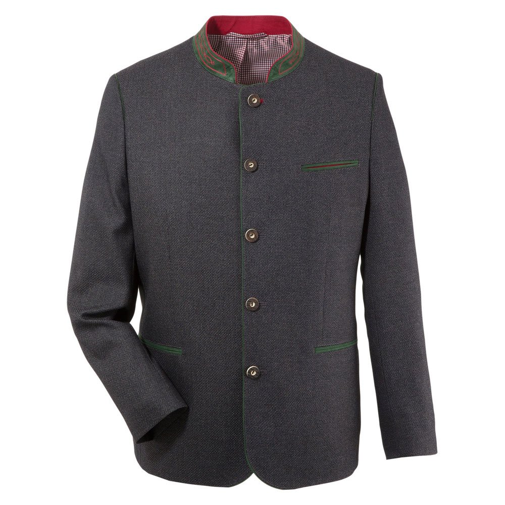 Top Selling Suede Leather Trachten Bavarian German Oktoberfest Traditional Men Leather Jacket