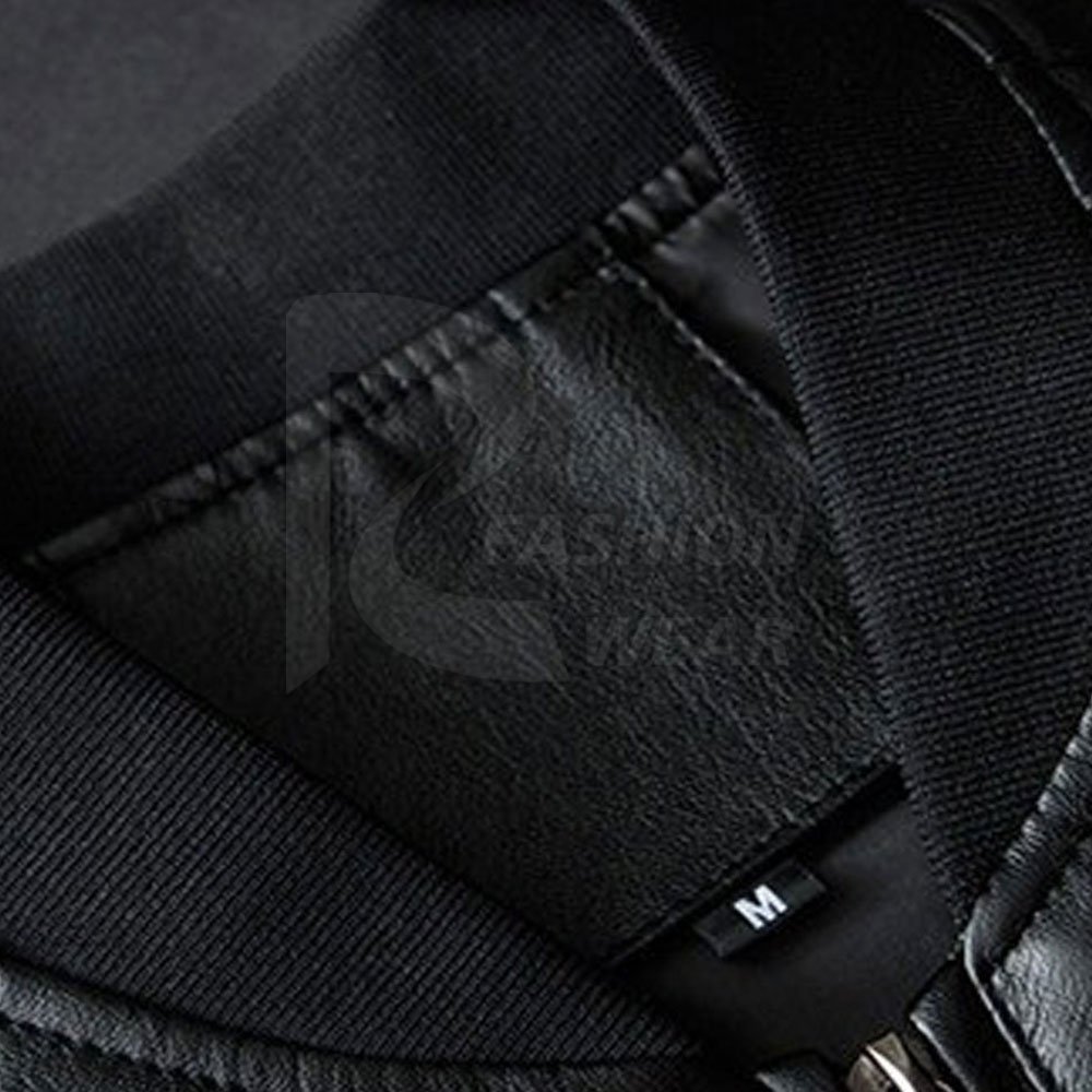 OEM Custom Men's High Quality Solid Leather Jacket for Winter High Quality Fabric New Condition