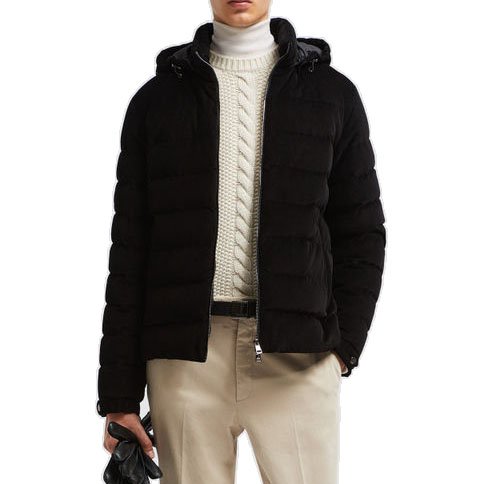 Custom Velvet jacket high quality men's jackets embroidery logo double zipper head winter jacket men