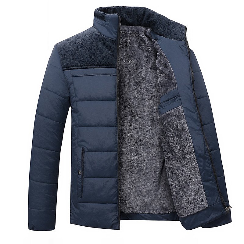 Jacket Men Autumn Winter Style Lightweight Overcoat Outwear Coats Cotton Warm Men's Jacket Coat