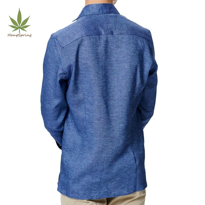Men's shacket pure linen casual jacket 4 pocket shirt oversized shirt with four pockets shirt casual coat slimline linen shacket
