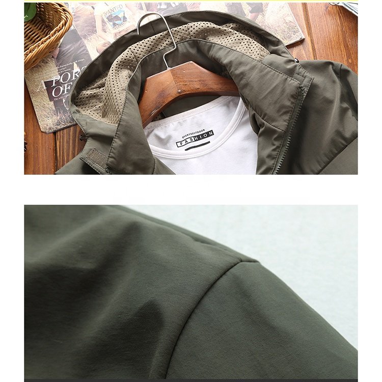 Mens Waterproof Lightweight Top Quality Tactical Softshell Jacket