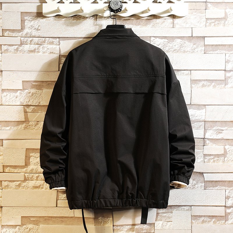 Men's Customizable Logo 2-Piece Sportswear Sets Polyester 7XL Hooded Jacket with Cargo Pants Streetwear Fitness Tracksuit