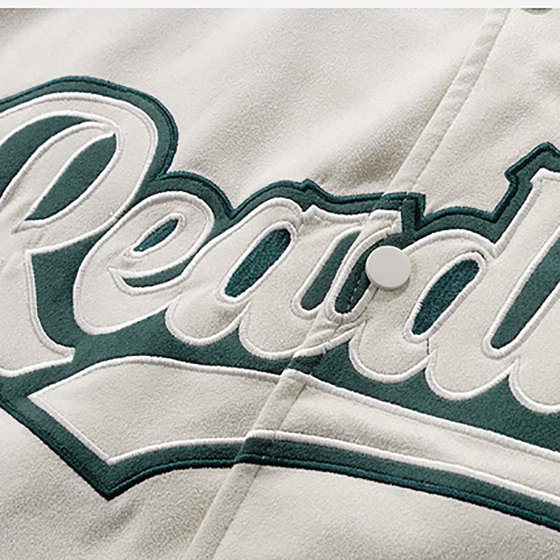 New In 2024 Embroidery Logo Patch Men's Jacket Fashion Trend Varsity Baseball Jacket For Men With Good Product Quality
