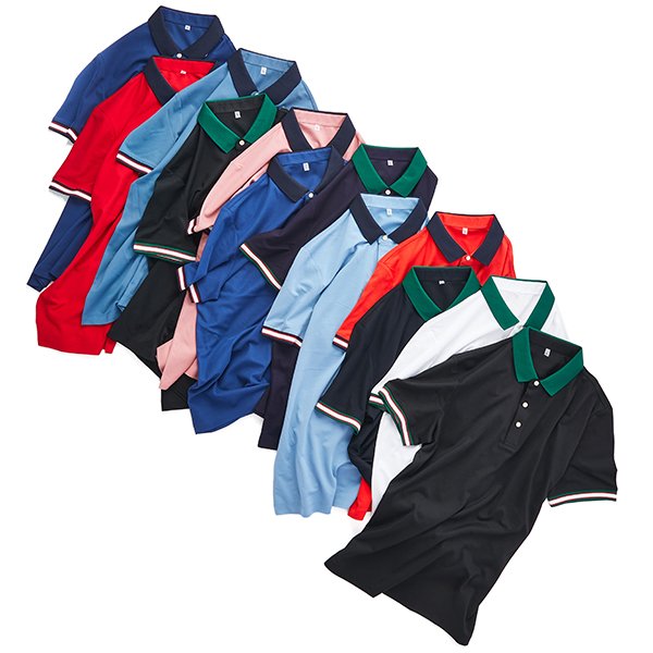 men's polo shirt short sleeve pique knitted stock OEM ODM male high quality