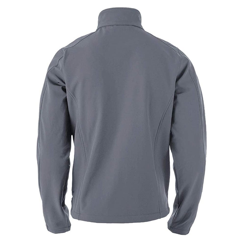 Wind and water resistant softshell jacket with soft fleece Men's Softshell jacket WINDBREAKER Men's white softshell jacket